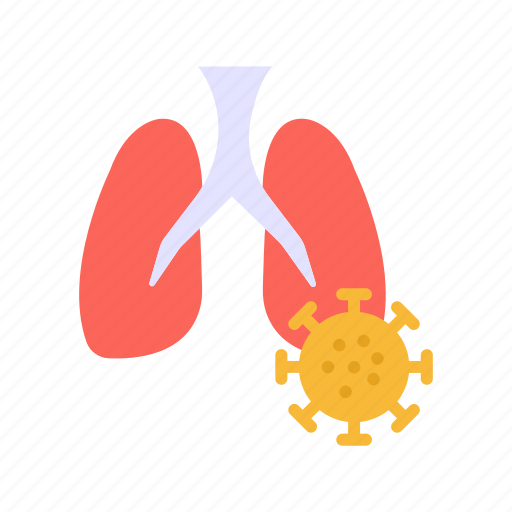 Pneumonia, chest, virus, test icon - Download on Iconfinder