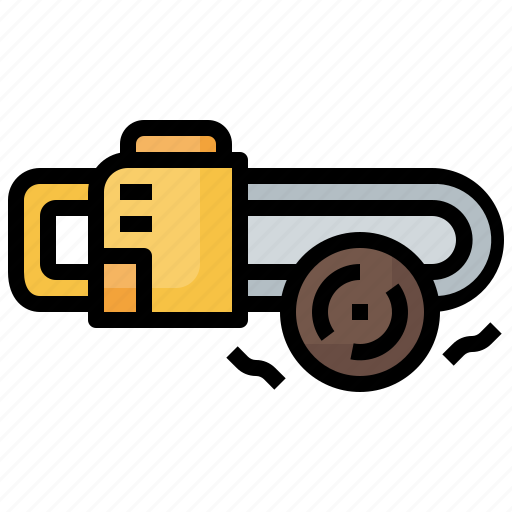 Carpenter, chainsaw, electric, saw, wood icon - Download on Iconfinder