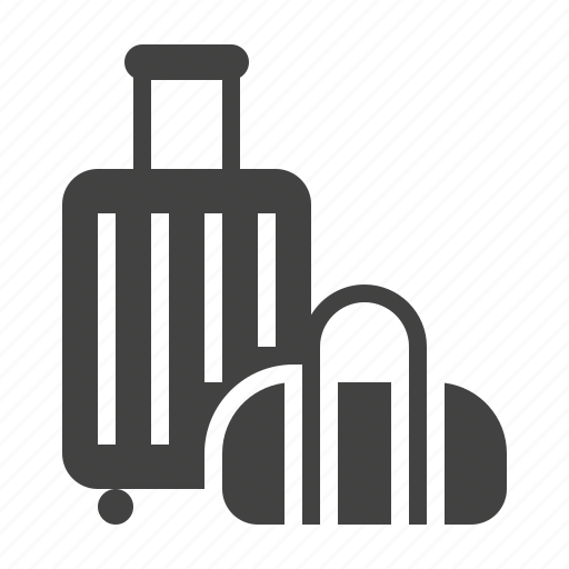 Airport, bag, baggage, carryon, luggage, suitcase icon - Download on Iconfinder