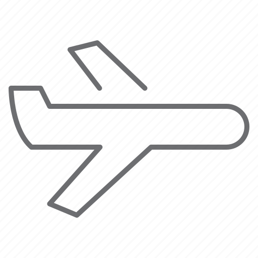 Airplane, travel, fly, flight, plane, transport icon - Download on Iconfinder