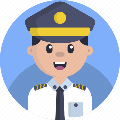 Flight, airport, captain, pilot icon - Download on Iconfinder