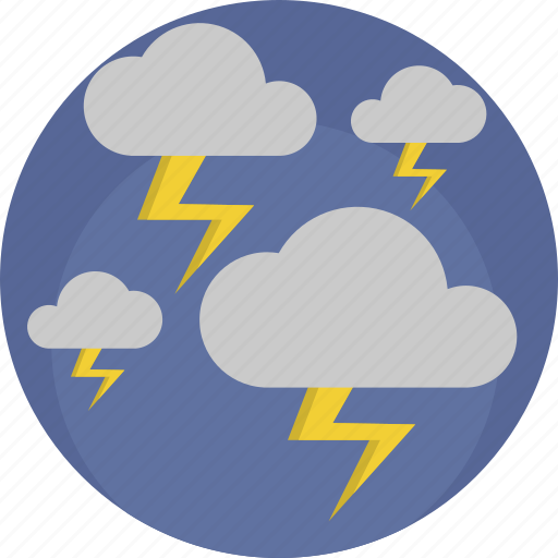 Clouds, airport, lightining, thunder icon - Download on Iconfinder