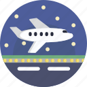 airplane, plane, flight, fly, runway, airport