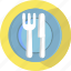 knife, food, plate, restaurant, fork, airport 