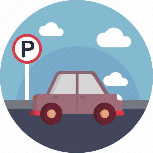 Parking, car, airport, parking sign, vehicle icon - Download on Iconfinder