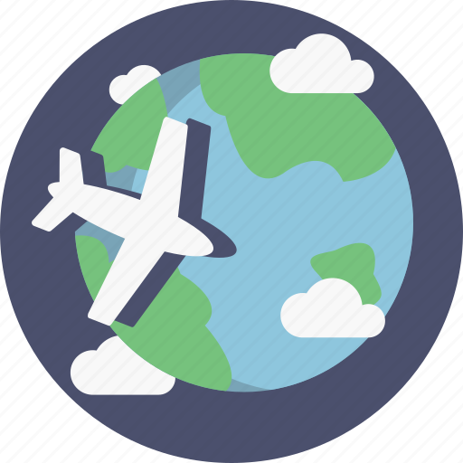 Airplane, plane, flight, vacation, travel, airport icon - Download on Iconfinder