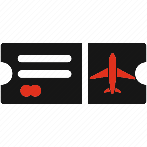 Boarding pass, airline ticket, arrival card, departure card, travel, flight, check-in icon - Download on Iconfinder