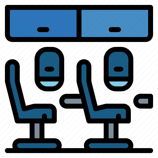 Aeroplane, passenger, seats, travel icon - Download on Iconfinder