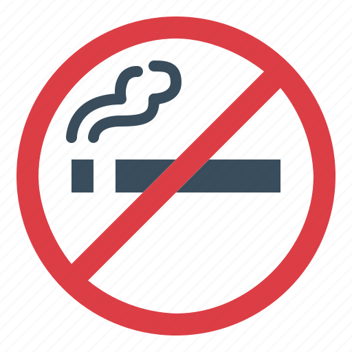 Cigarette, no, prohibition, smoke, smoking icon - Download on Iconfinder