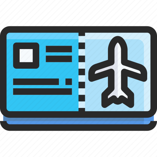 Airport, plane, ticket, travel icon - Download on Iconfinder