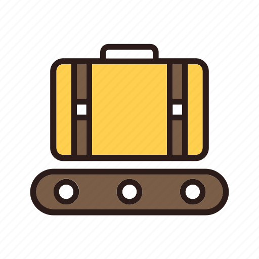 Airplane, airport, baggage, flight, plane, transportation icon - Download on Iconfinder