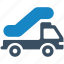 stair, truck, airport, vehicle, delivery, transport, shipping 