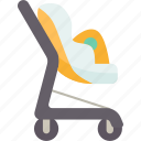 baby, stroller, infant, child, pram