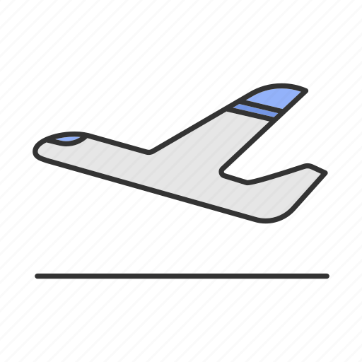 Aircraft, airplane, departure, flight, lift, plane, take off icon - Download on Iconfinder