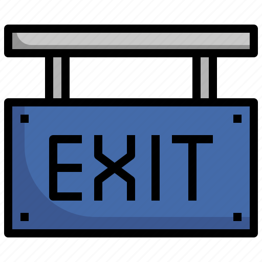 Exit, log, out, get, button, arrow, professions icon - Download on Iconfinder