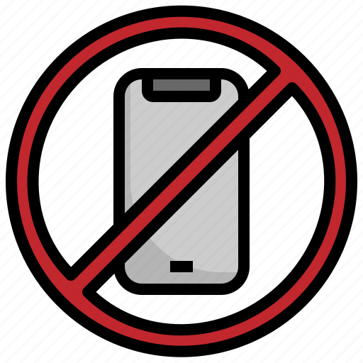 No, phone, phones, prohibition, cellphone, signaling icon - Download on Iconfinder