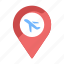 airplane, airport, check-in, destination, flight check-in, location, map 