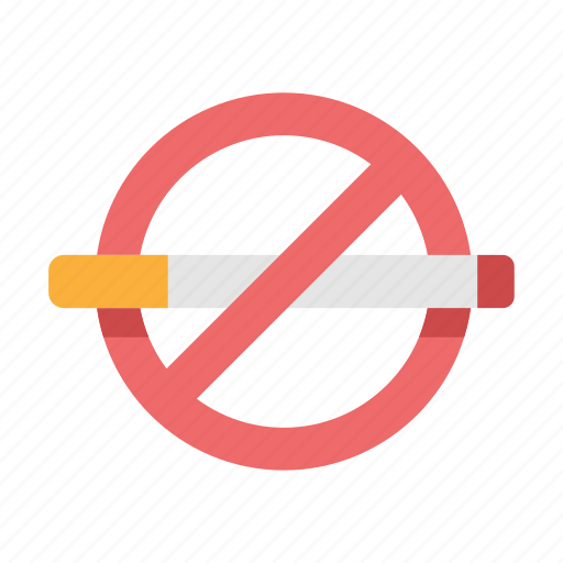 Cigarette, no, prohibit, prohibition, smoke, smoking, tobacco icon - Download on Iconfinder