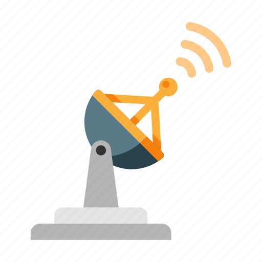 Antenna, broadcast, dish, radar, satellite, station icon - Download on Iconfinder