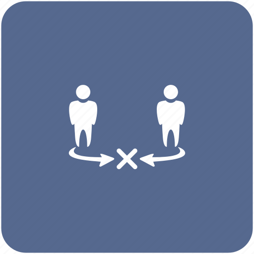 Conflict, motion, people, stop, way icon - Download on Iconfinder
