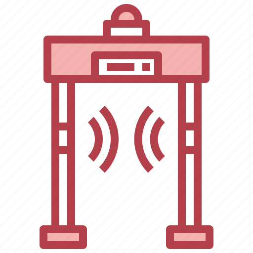 Metal, detector, security, gate, door, airport icon - Download on Iconfinder