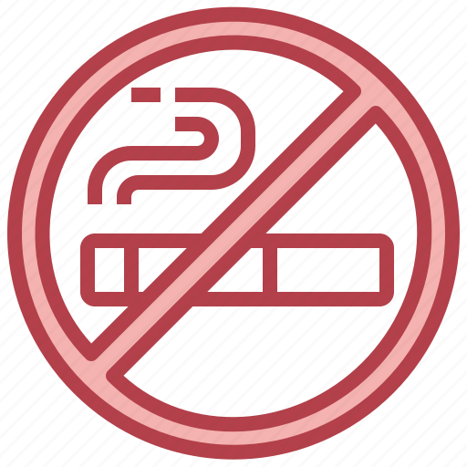 No, smoking, forbidden, smoke, cigarette, cigarettes icon - Download on Iconfinder