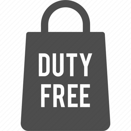 Airport, bag, duty, duty free, free, shopping icon - Download on Iconfinder