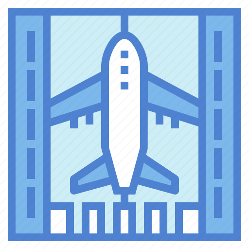 Aircraft, airport, landing, runway icon - Download on Iconfinder