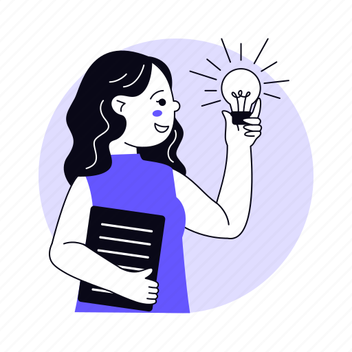 Configuration, idea, creativity, innovation, light bulb, startup, business illustration - Download on Iconfinder