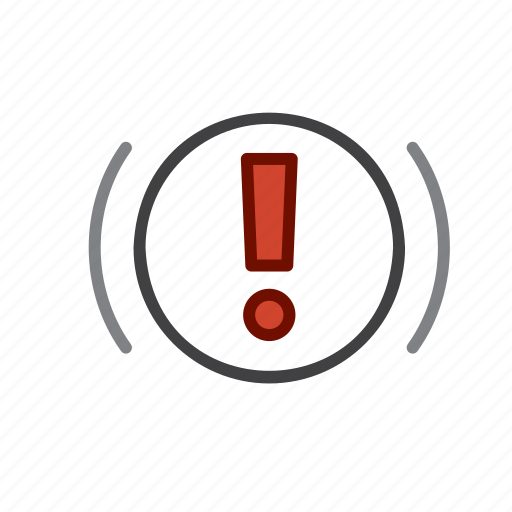 Engine, warning, alarm, alert, attention, caution, exclamation icon - Download on Iconfinder