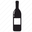 alcohol, bottle, label, wine, drink, glass