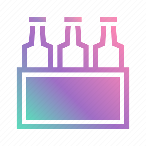 Alcohol, beer, beer pack, beverage, bottle, box, pack icon - Download on Iconfinder