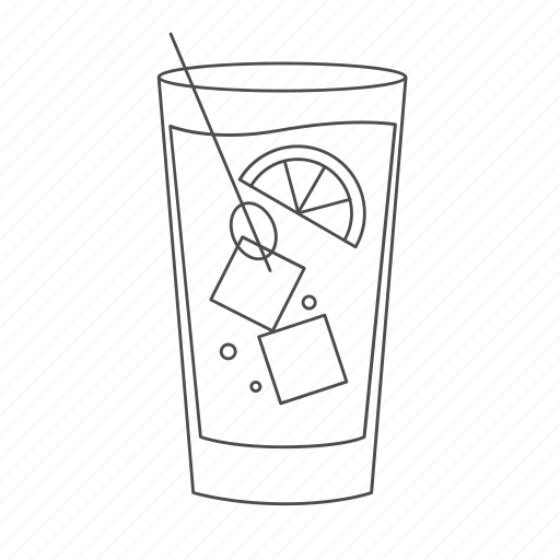 Alcohol, bar, cocktail, drink, ice, olive, orange icon - Download on Iconfinder