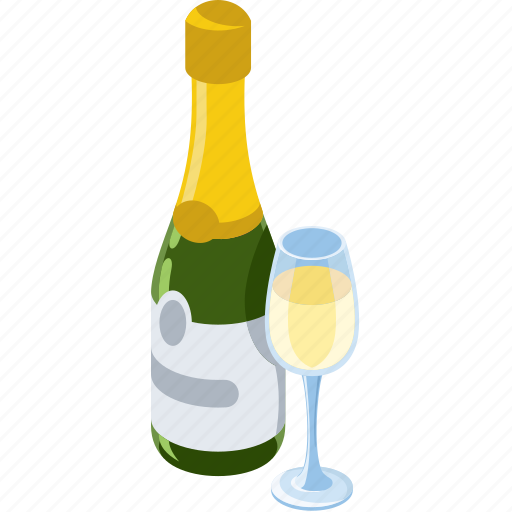 Alcohol, bottle, champagne, drink, wine icon - Download on Iconfinder