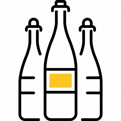 Alcoholic, bottle, wine, alcohol, winemaking icon - Download on Iconfinder