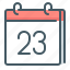 calendar, date, day, 23, twenty three 
