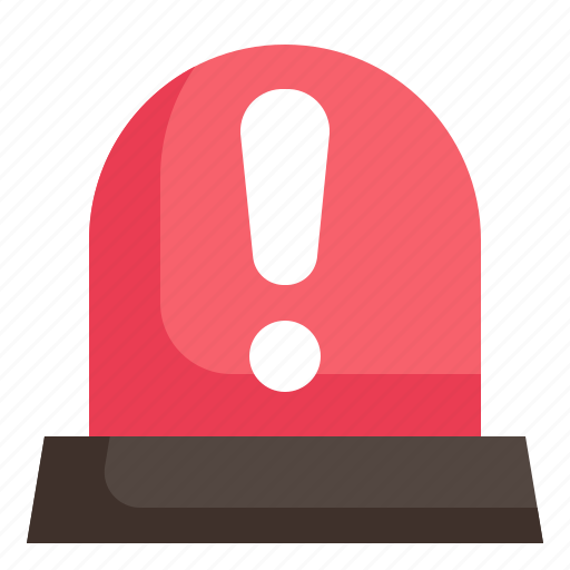 Siren, light, warning, caution, alarm, alert icon icon - Download on Iconfinder