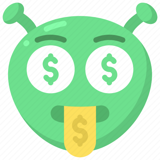 Emoticon, ideogram, smiley, money, eyes icon - Download on Iconfinder