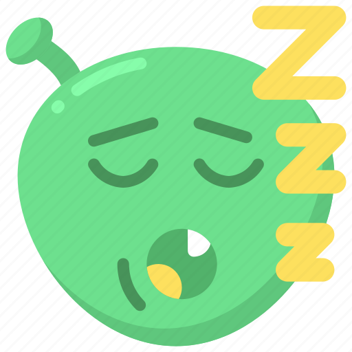 Emoticon, ideogram, smiley, sleeping, tired icon - Download on Iconfinder