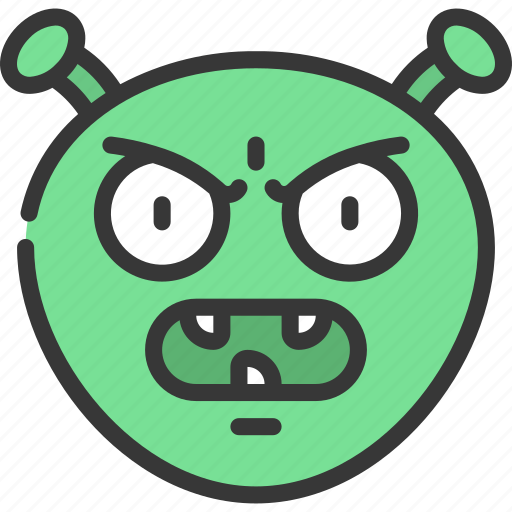 Emoticon, ideogram, smiley, angry, anger icon - Download on Iconfinder