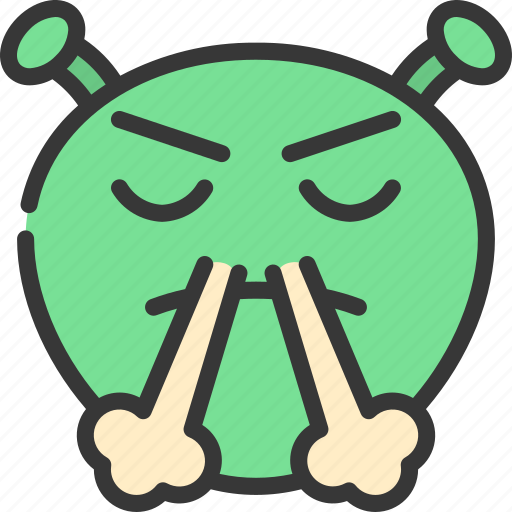 Emoticon, ideogram, smiley, annoyed, nose, air icon - Download on Iconfinder