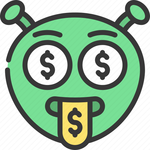 Emoticon, ideogram, smiley, money, eyes icon - Download on Iconfinder