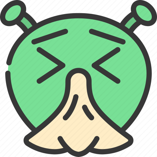 Emoticon, ideogram, smiley, sneeze, sneezing icon - Download on Iconfinder