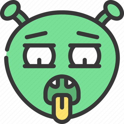 Emoticon, ideogram, smiley, worn, out, tired icon - Download on Iconfinder
