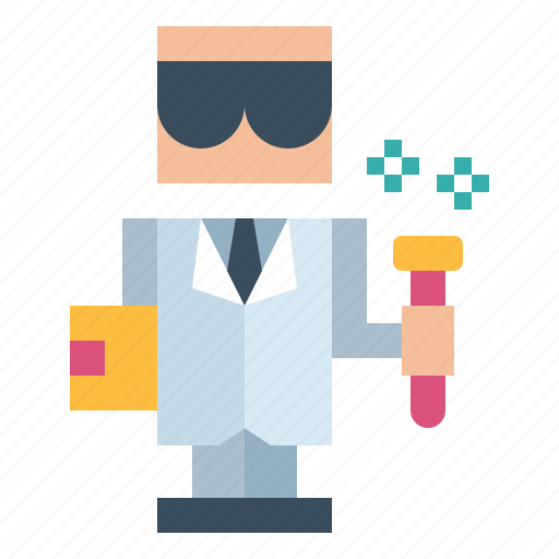 Doctor, lab, man, scientist icon - Download on Iconfinder