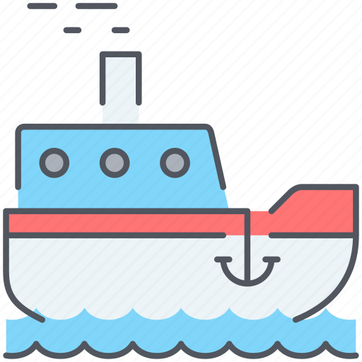 Boat, fishing, cruise, fish, sailing, sea, ship icon - Download on Iconfinder