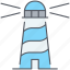 lighthouse, beacon, nautical, navigation, observation, orientation, watch tower 