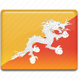 Flag, bhutan icon - Download on Iconfinder on Iconfinder