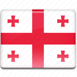 Flag, georgia icon - Download on Iconfinder on Iconfinder