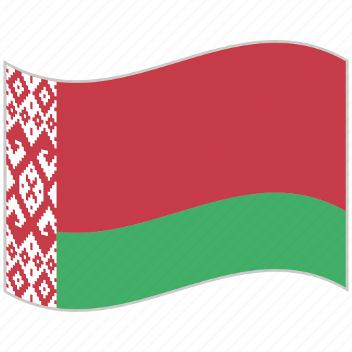 Belarus, belarus flag, flag, national flag, waving flag, world flag icon - Download on Iconfinder